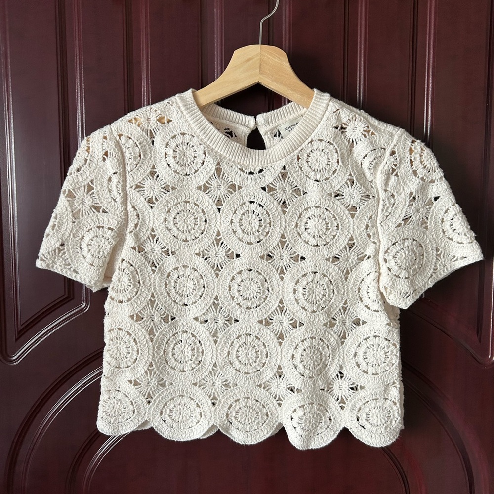 Crochet Mosaic Tile Tee